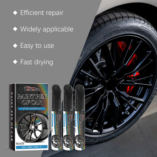 Car Wheel Scratch Repair Pen | Precision Color-Match Touch-Up for Alloy Wheel Curb Rash