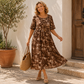 🎨 6 Stunning Floral-Abstract Prints – One Dress, Six Summer Moods. Limited Offer!  Free Shipping!