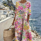🎨 6 Stunning Floral-Abstract Prints – One Dress, Six Summer Moods. Limited Offer!  Free Shipping!