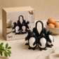 🥄 Stop Chasing Eggs with a Spoon! This Penguin Holds 6 Eggs from Pot to Plate. Shop Now!