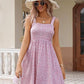 ⏰Hot Sale 49% Off💃Women's Summer Dresses Casual Square Neck Floral Sundress With Pockets