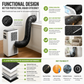 🥳HOT SALE 2026🥳💞50,000+ SOLD!👵❤️ 50% OFF! Protective sleeve for insulating air conditioning pipes – With zipper, reusable, offers both aesthetic protection and insulation for indoor air conditioning pipes ❄️🏠
