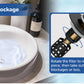 Hibbent Upgraded 3-in-1 Bathroom Sink Drain Strainer, Universal Pop-Up Plug, Removable Stainless Steel Basket-Style Hair Catcher