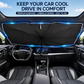 ☀️Summer Hot Sale 50% OFF !🚗2026 New Upgraded Car Windshield Sun Shade Umbrella – Blocks UV rays and heat – Protects the dashboard and interior🛡️