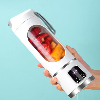 ⏳LAST DAY SALE ONLY￡15.99!!🍸️FreshlyGo Portable Cordless Juicer 🍊USB-C Rechargeable • Fresh Juice in 10s • BPA-Free & Dishwasher Safe • Perfect for Oranges, Berries, Greens & Smoothies | Gym, Office, School Run & Staycations 🇬🇧