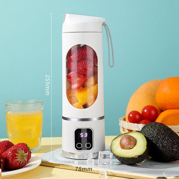 ⏳LAST DAY SALE ONLY￡15.99!!🍸️FreshlyGo Portable Cordless Juicer 🍊USB-C Rechargeable • Fresh Juice in 10s • BPA-Free & Dishwasher Safe • Perfect for Oranges, Berries, Greens & Smoothies | Gym, Office, School Run & Staycations 🇬🇧