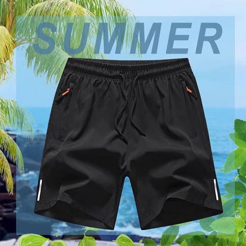🔥HOT SALE 70% OFF🥰 Men's Elastic Summer Shorts💎Breathable, Zippered Pockets & Stretch Fit🩳❄️