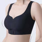 Women's Front Closure Seamless Back Support Posture Bra