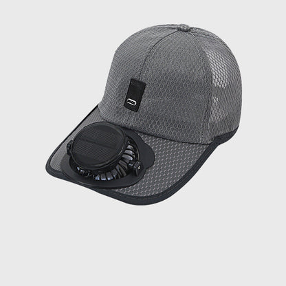 🌬️🧢 Solar Powered Fan Baseball Cap – Breathable & Cooling Summer Hat