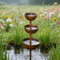 🔥HOT SALE 🔥 50% OFF 3-Tier Rustic Metal Bird Feeder & Drinker Stake