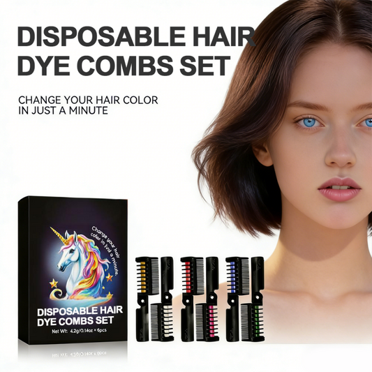 🔥HOT SALE 50% OFF 🔥 6-Pack Disposable Hair Coloring Combs 🌈Dye Applicator Set for Balayage & Highlights