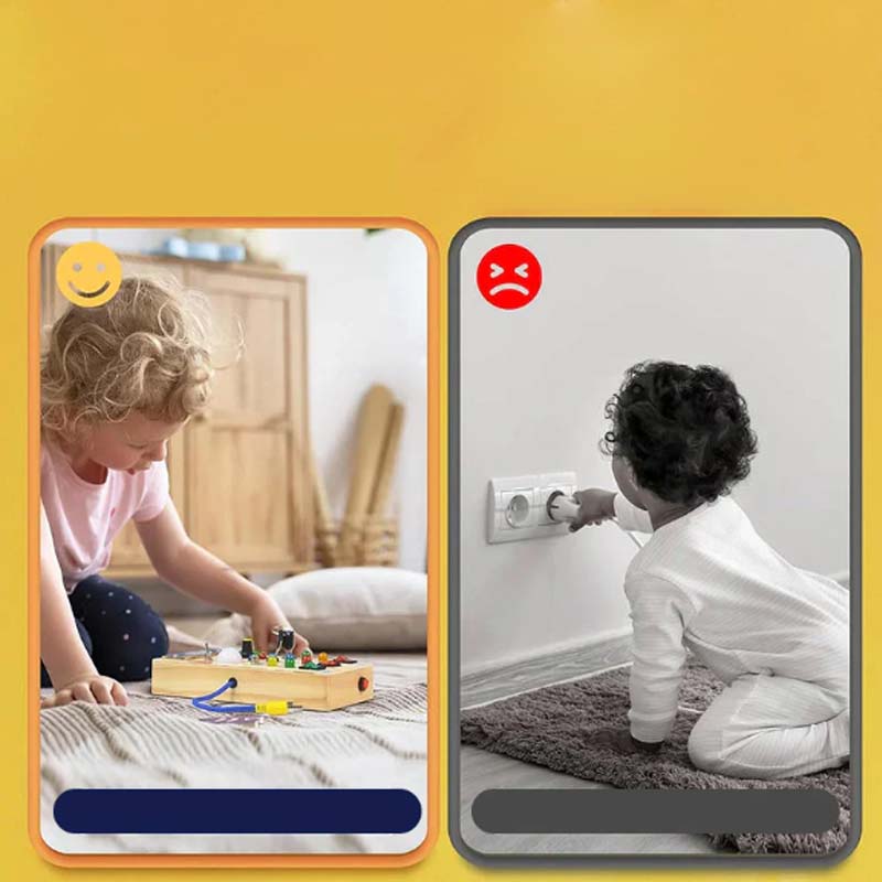🔥HOT SALE 🔥 50% OFF Wooden Busy Board Toys with LED Lights