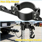 🛻 Aluminum Trailer Towing Chain Organizer Mount | Rust-Proof Chain Hanger Bracket for Truck, RV & Towing Hitch