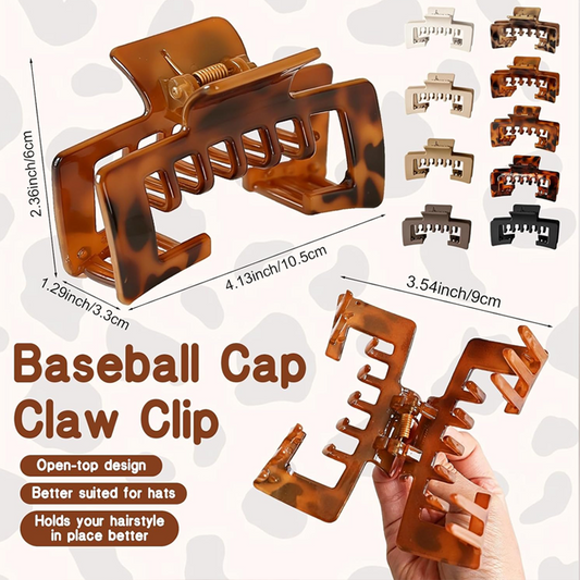 🔥HOT SALE🔥Non-Slip Strong Hold Hair Clip ✨ All-Day Grip Jaw Clamp for Thick, Fine & Curly Hair