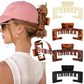 🔥HOT SALE🔥Non-Slip Strong Hold Hair Clip ✨ All-Day Grip Jaw Clamp for Thick, Fine & Curly Hair