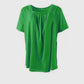 🔥HOT SALE🔥Square Neck Solid Color Short Sleeve T-Shirt - Chic & Elegant Style