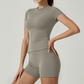 🧘‍♀️ Women's High-Stretch Top & Shorts Set 💪Ultra-Soft 2-Piece Lounge Set 🌞Casual