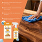 🐝 All-in-One Wood Seasoning & Polishing Beeswax Spray | Clean, Restore & Protect