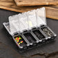 [Gift For Fishing Enthusiasts] Small Removable Freely Assemble Fishing Tackle Storage Box