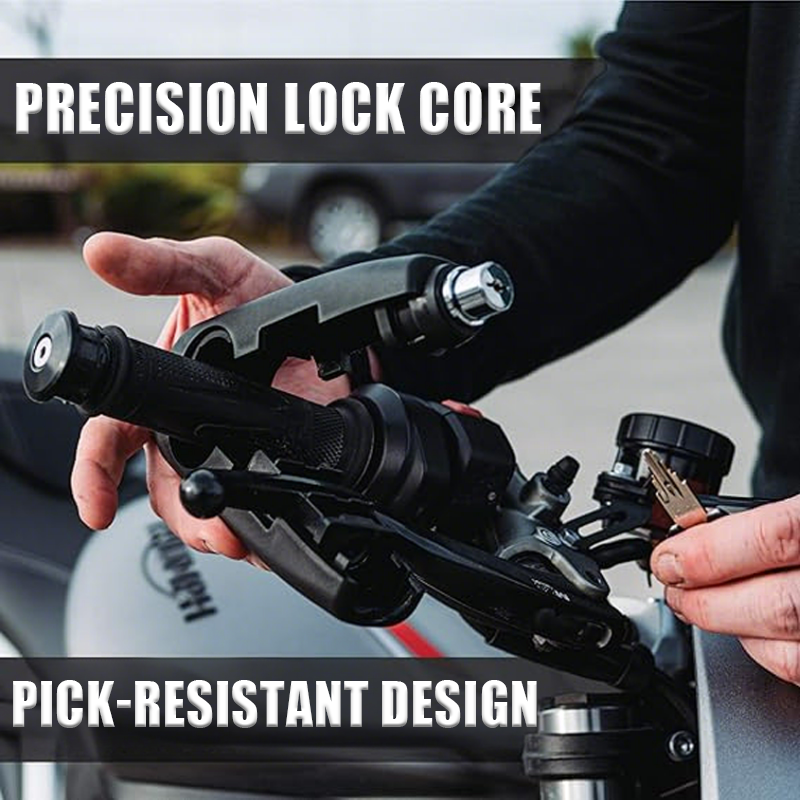 Universal Motorcycle Anti-Theft Handlebar Lock