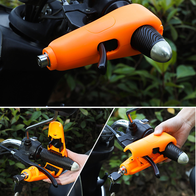 Universal Motorcycle Anti-Theft Handlebar Lock