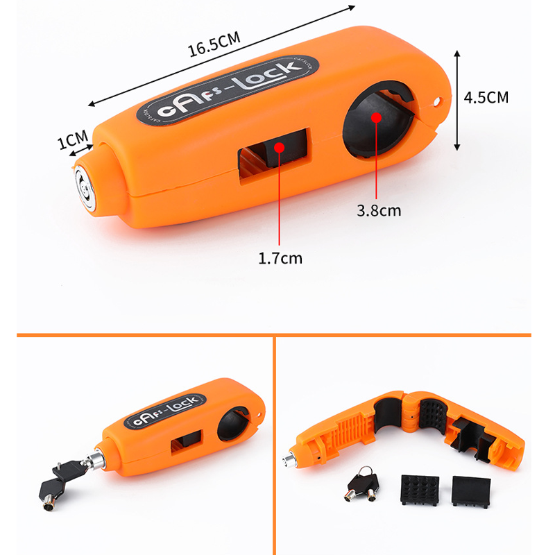 Universal Motorcycle Anti-Theft Handlebar Lock