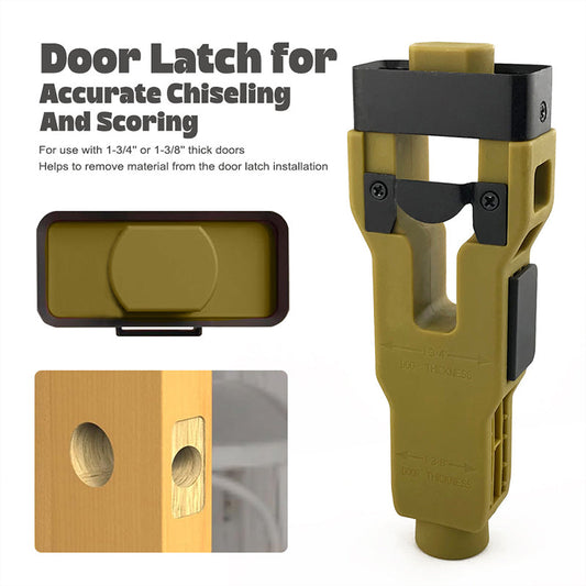 📐 Professional Door Latch Installation Tool | Precision Jig for Perfectly Aligned Handles
