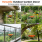 🌸 Floral Heart Bird Feeder for Outdoors | Vintage Style Hanging Wild Bird Feeding Station