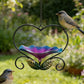 🌸 Floral Heart Bird Feeder for Outdoors | Vintage Style Hanging Wild Bird Feeding Station