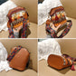 🌙 Bohemian Embroidered Tassel Crossbody Bag | Handcrafted Hippie Floral Purse