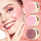 💄Portable Powder Blush with Puff Applicator🎀 Pocket-Sized Pressed Blush for On-the-Go