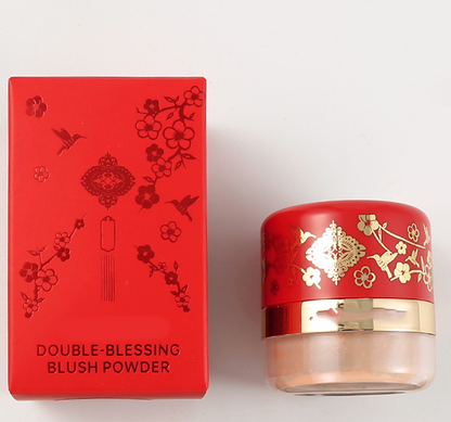 💄Portable Powder Blush with Puff Applicator🎀 Pocket-Sized Pressed Blush for On-the-Go