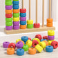 Wooden Stacking & Sorting Bead Toy