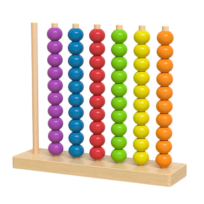 Wooden Stacking & Sorting Bead Toy