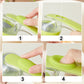 🐾 Pet Bath Brush with Long Handle & Shampoo Dispenser | No-Bend Scrubbing & Built-in Soap Control