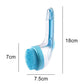 🐾 Pet Bath Brush with Long Handle & Shampoo Dispenser | No-Bend Scrubbing & Built-in Soap Control