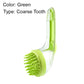 🐾 Pet Bath Brush with Long Handle & Shampoo Dispenser | No-Bend Scrubbing & Built-in Soap Control