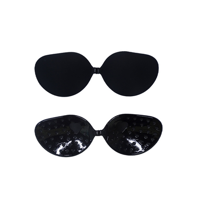 💎 Front Clasp Sticky Push-Up Bra | Deep Plunge Reusable Adhesive Bra Cups