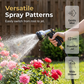 🔫 Heavy-Duty Metal Garden Hose Nozzle | Solid Brass & Zinc Sprayer for High-Pressure Watering