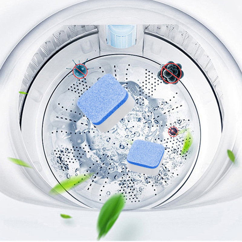 🧼 Washing Machine Cleaner Tablets | Deep Clean & Deodorize Front & Top Loaders |