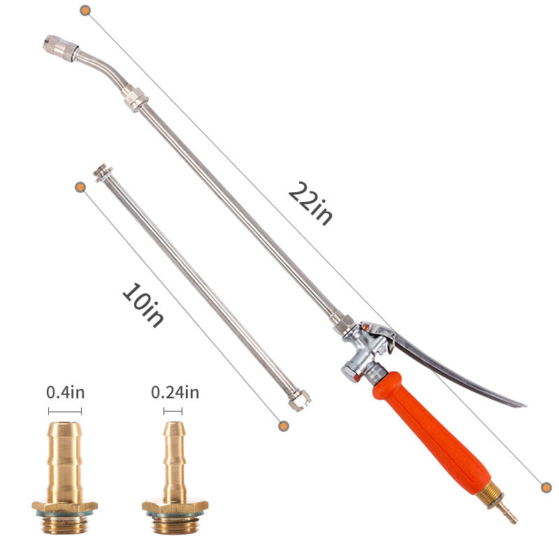 🫧 Multi-functional High Pressure Washer Wand | Foam Cannon & Quick-Connect Nozzles for Cars