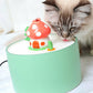 🍄 Mushroom-Shaped Ceramic Pet Water Fountain | Whimsical & Hygienic Flowing Water Bowl