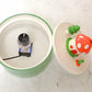 🍄 Mushroom-Shaped Ceramic Pet Water Fountain | Whimsical & Hygienic Flowing Water Bowl