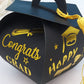 Mortarboard Shaped Party Favor Box