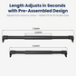 Aluminum RV Screen Door Handle Bar