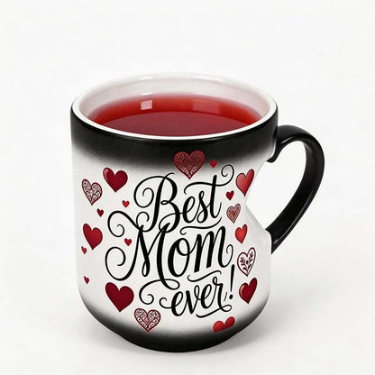 Heat-Activated "Best Mom Ever" Color-Changing Mug