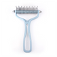 🐾 2-in-1 Pet Dematting & Deshedding Comb | Dual-Sided Grooming Tool