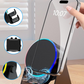 4-in-1 360° Wireless Rotating Speaker Stand | Bluetooth Phone Dock with Speaker, Charging & Adjustable Viewing Angle