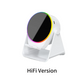 4-in-1 360° Wireless Rotating Speaker Stand | Bluetooth Phone Dock with Speaker, Charging & Adjustable Viewing Angle
