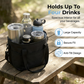 4-Cup Drink Carrier Tote with Shoulder Strap